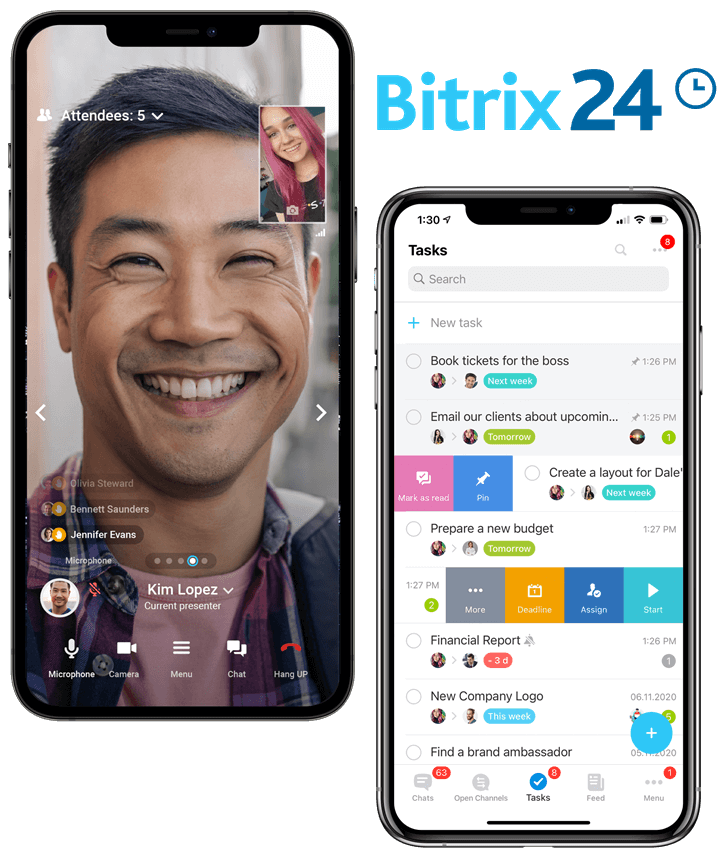 Interface Bitrix24